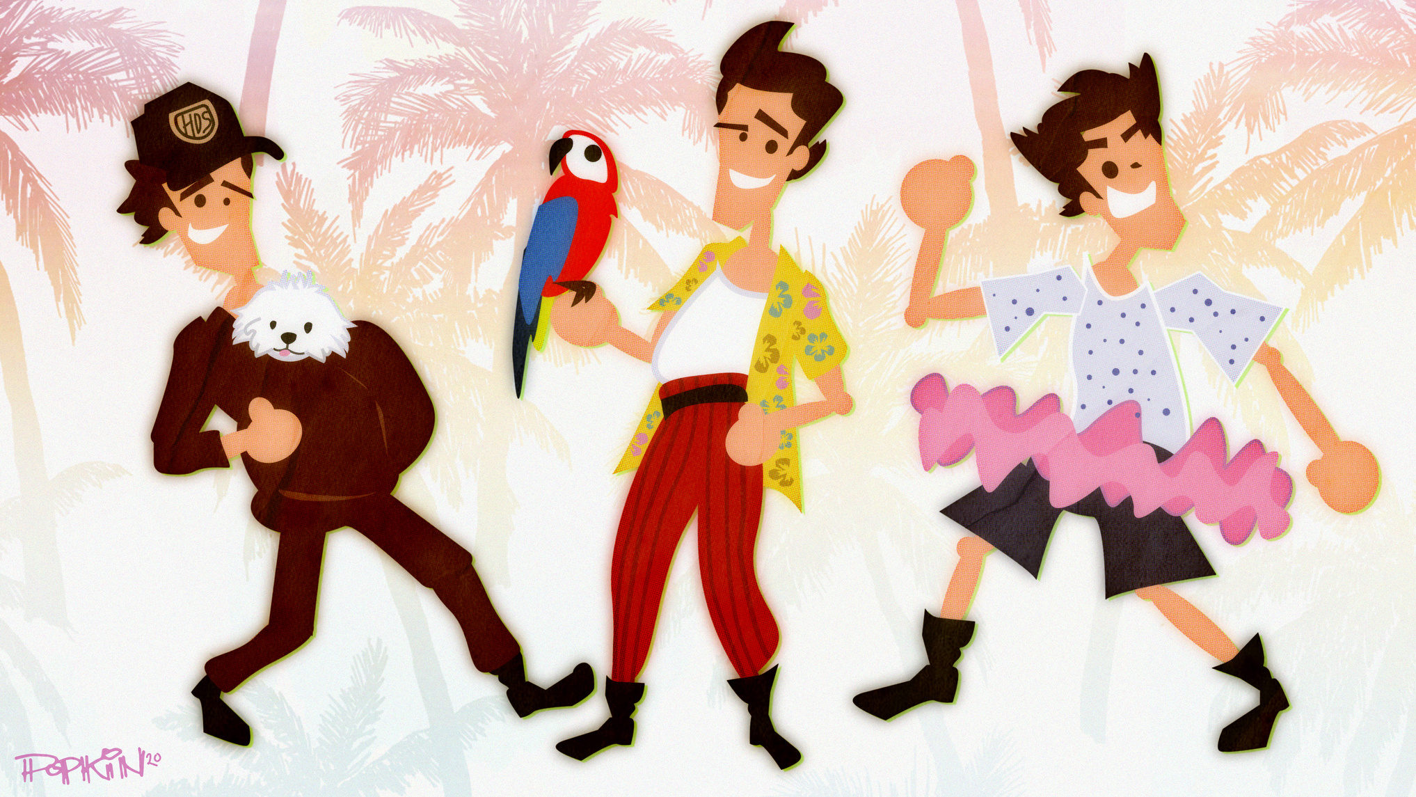 Ace Ventura Illustration