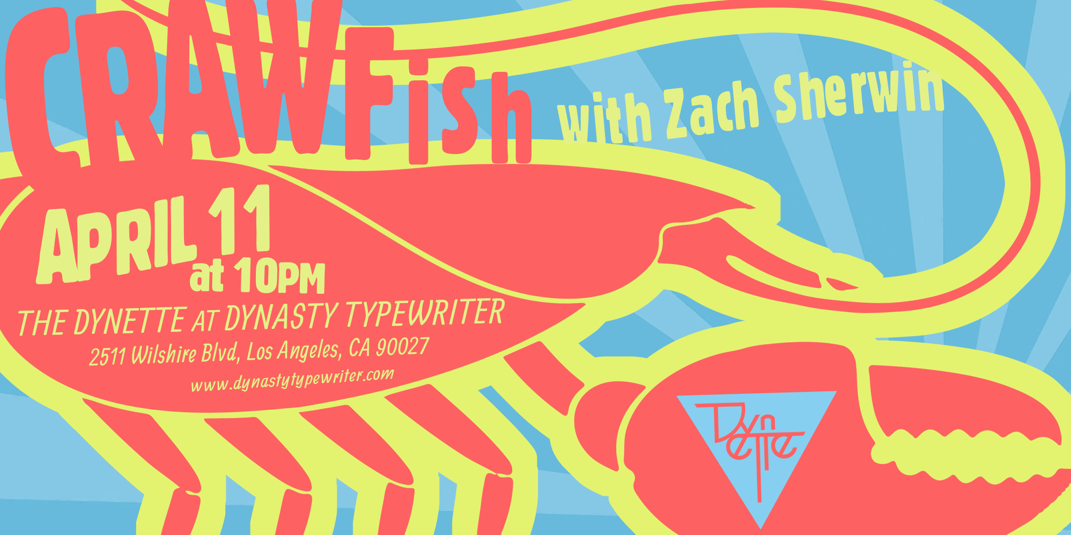 Crawfish Promotional Ad @ Dynasty Typewriter Crawfish Promotional Ad @ Dynasty Typewriter