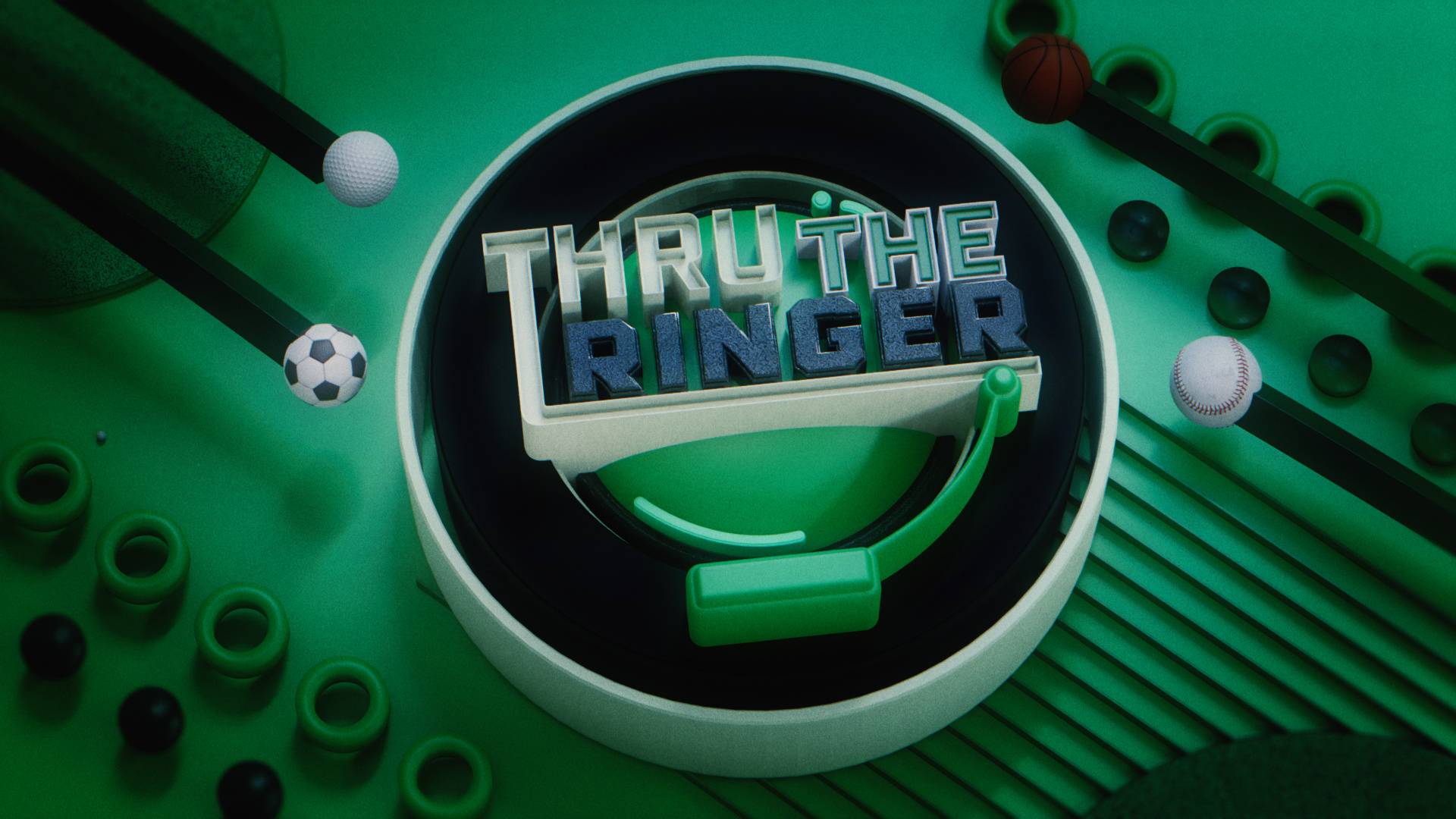 Through The Ringer 3D Title Concept